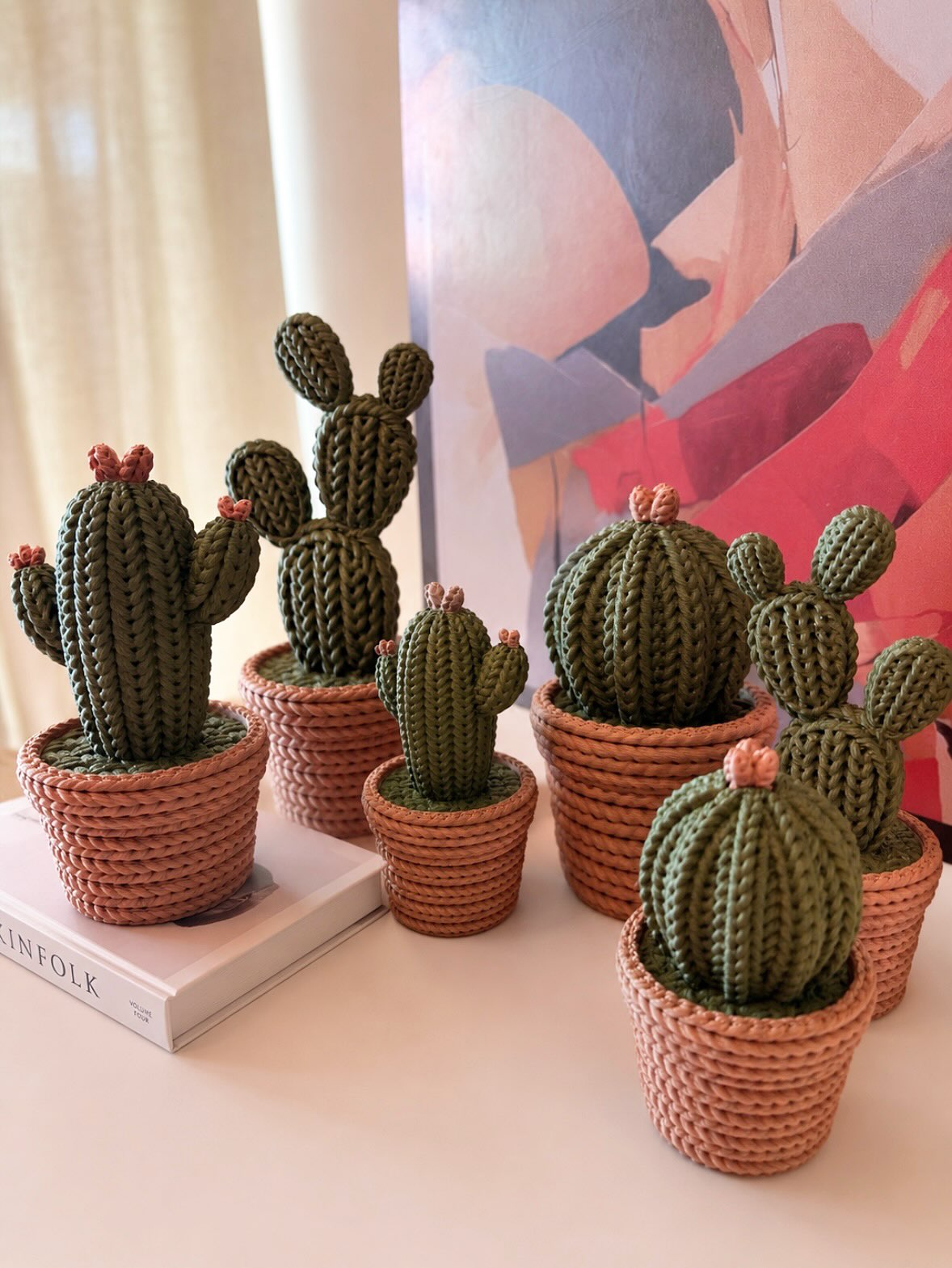 Cactos de Mesa, o trio completo